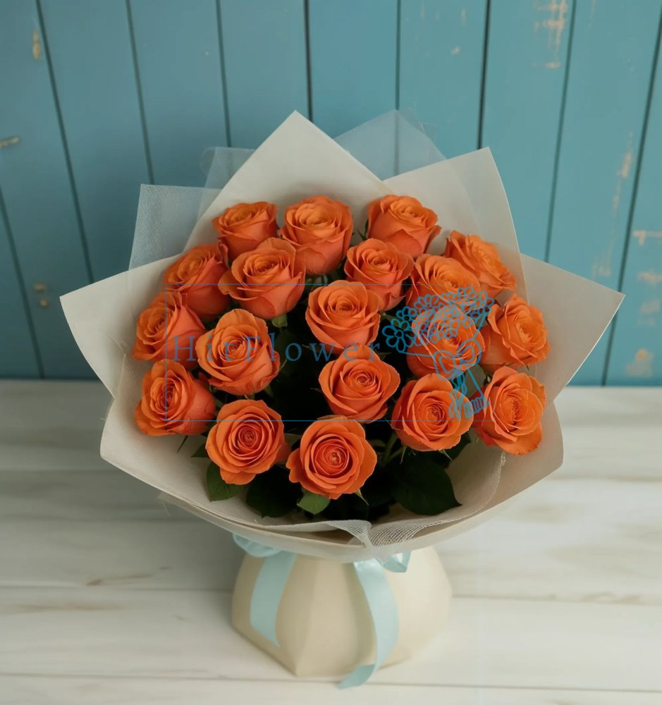 Букет роз Апельсинчик